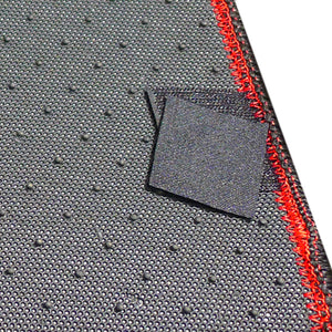 69.95 Spec-D Floor Mats Acura Integra Coupe (94-01) Black w/ Red Stitching - Front/Rear - Redline360