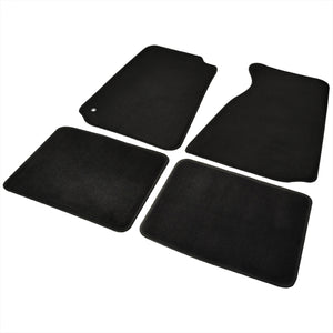 69.95 Spec-D Floor Mats Ford Mustang (94-04) Black - Front/Rear - Redline360