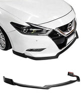 Load image into Gallery viewer, 369.95 STILLEN Front Lip Splitter Nissan Maxima (2016-2018) Matte Black - Redline360 Alternate Image