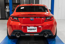 Load image into Gallery viewer, MBRP Exhaust BRZ / 86 GT86 (22-25) 3" Catback or Muffler Delete w/ Blue Burnt or Carbon Fiber TIps - Muffler Delete - Blue Burnt Tips Alternate Image