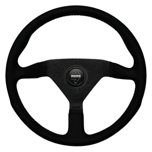 229.95 MOMO Steering Wheel (Monte Carlo - Alcantara - 350mm - Black) MCL35AL1B - Redline360