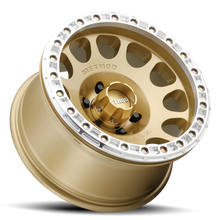 Load image into Gallery viewer, Method Race Wheels 105 Beadlock (17x9 -38 Offset) [5x5.5 / 6x5.5 Bolt Pattern] Gold / Matte Black / Machined - 5x5.5 / V3 - Gold Alternate Image