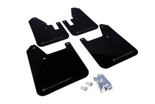 Load image into Gallery viewer, Rally Armor Mud Flaps Subaru Forester (1998-2002) Black - Black w/ Grey Logo Alternate Image