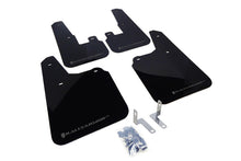Load image into Gallery viewer, Rally Armor Mud Flaps Subaru Outback (2010-2014) Black or Pink - Black with Grey Logo Alternate Image