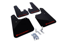 Load image into Gallery viewer, Rally Armor Mud Flaps Subaru Outback (2010-2014) Black or Pink - Black with Red Logo Alternate Image