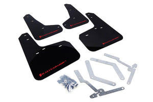 164.99 Rally Armor Mud Flaps Ford Focus / ST / RS (2012-2018) Black / Red / Blue - Redline360