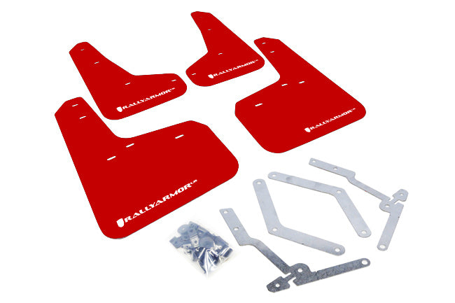 Rally Armor Mud Flaps Ford Focus / ST / RS (2012-2019) Red / Blue / Bl