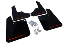 Load image into Gallery viewer, Rally Armor Mud Flaps Subaru Impreza (1993-2001) Black / Red / Pink - Black w/ Red Logo Alternate Image