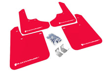 Load image into Gallery viewer, Rally Armor Mud Flaps Subaru Impreza (1993-2001) Black / Red / Pink - Red w/ White Logo Alternate Image