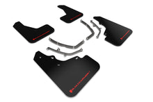 Load image into Gallery viewer, Rally Armor Mud Flaps Mazda3 GT (2019-2022) Black / Pink / Red / White - Black w/ Red Logo Alternate Image