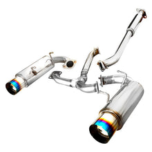 Load image into Gallery viewer, 279.00 Spec-D Tuning Exhaust BRZ / FRS / 86 (2013-2021) Dual N1 Mufflers Blue Burnt / Polished Tips - Redline360 Alternate Image