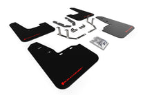 Load image into Gallery viewer, Rally Armor Mud Flaps Ford Fiesta Mk8 ST (2018-2022) Black / Red / Pink - Black w/ Red Logo Alternate Image