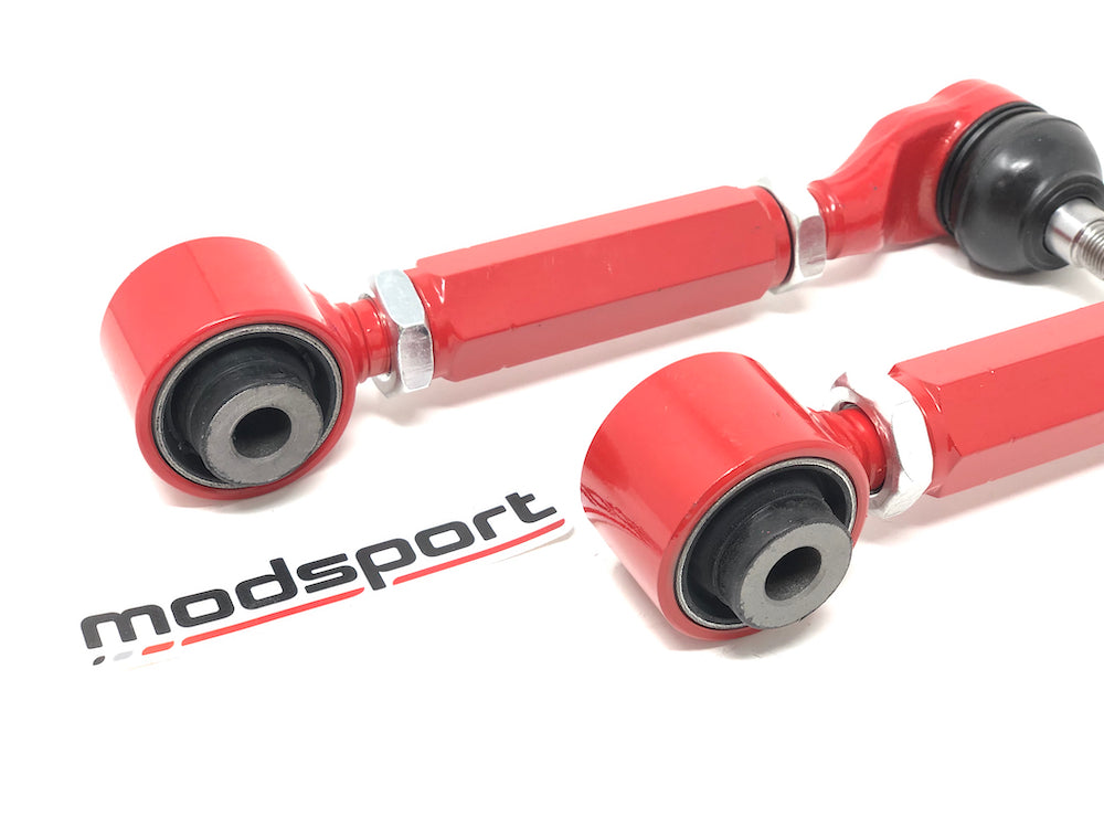 1 Pair Adjustable Rear Camber Arms For Honda Accord 2018-2022 – Red, Aluminum