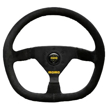 MOMO Steering Wheel (MOD.88 - Black Suede - 350 / 320 mm - No Stitch)