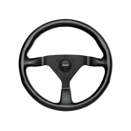 MOMO Steering Wheel (Montecarlo - Leather - Black / Red / Yellow / Blu