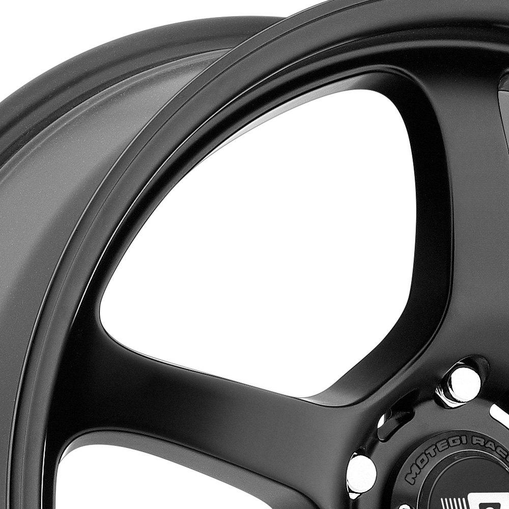 Motegi Racing MR131 Traklite Wheels Satin +45) – Ma Black 5x100 (17x7 Redline360 or