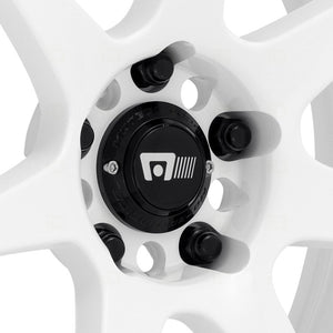 271.00 Motegi Racing MR154 Battle Wheels (18x9.5 5x114.3) [White] +15 / +30 / +38 Offset - Redline360