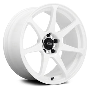 271.00 Motegi Racing MR154 Battle Wheels (18x9.5 5x114.3) [White] +15 / +30 / +38 Offset - Redline360