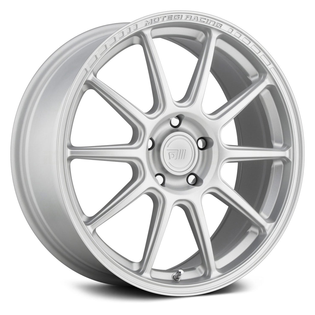 184.00 Motegi Racing MR140 Wheels (17x7 5x112 +38) Satin Black or Hyper Silver - Redline360