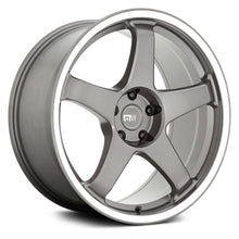 Load image into Gallery viewer, Motegi Racing MR151 CS5 Wheels (18x8.5 5x100 +30) Hyper Silver / Gunmetal / Satin Black / Satin Metallic Blue - Gunmetal Alternate Image