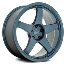 Load image into Gallery viewer, Motegi Racing MR151 CS5 Wheels (19x9.5 5x100 +40) Gunmetal / Satin Black / Satin Metallic Blue - Satin Metallic Blue Alternate Image
