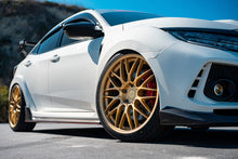 Load image into Gallery viewer, Motegi Racing MR153 CM10 Wheels (18x8.5 5x100 +30) Machined Gunmetal / Satin Black / Rally Gold - Machined Gunmetal Alternate Image