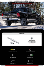 Load image into Gallery viewer, MBRP Muffler Dodge Ram 1500 3.6L / 3.7L V6 / 4.7L /  5.7L V8 (09-24) 3&quot; Muffler Replacement w/ 4&quot; OD Tip Alternate Image