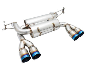 599.99 Megan Racing Exhaust BMW M3 E92 (08-13) w/ Blue Titanium Tips - Redline360