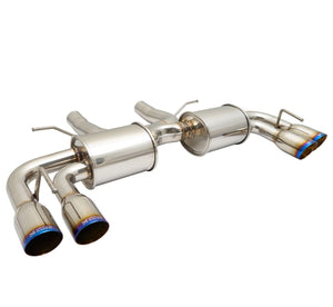 649.99 Megan Racing Exhaust Chevy Camaro SS (16-18) Axle Back w/ Polished or Blue Quad Tips - Redline360