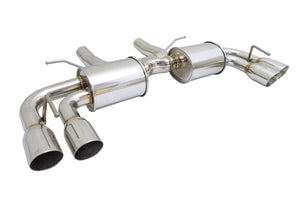 649.99 Megan Racing Exhaust Chevy Camaro SS (16-18) Axle Back w/ Polished or Blue Quad Tips - Redline360