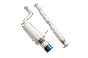 Megan Racing Exhaust Infiniti G35 Sedan (03-06) Polished/Blue Burnt