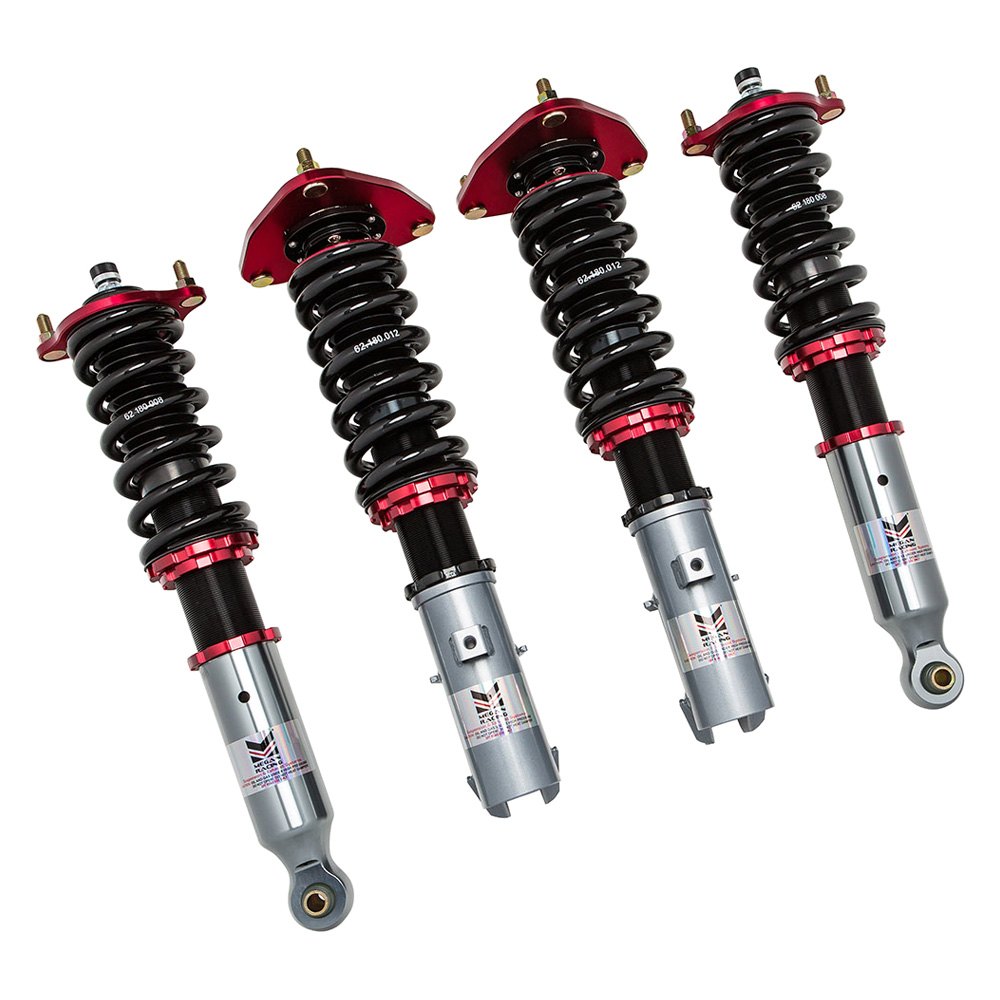 899.00 Megan Racing Street Coilovers Mitsubishi 3000GT FWD (91-99) w/ Front Camber Plates - Redline360