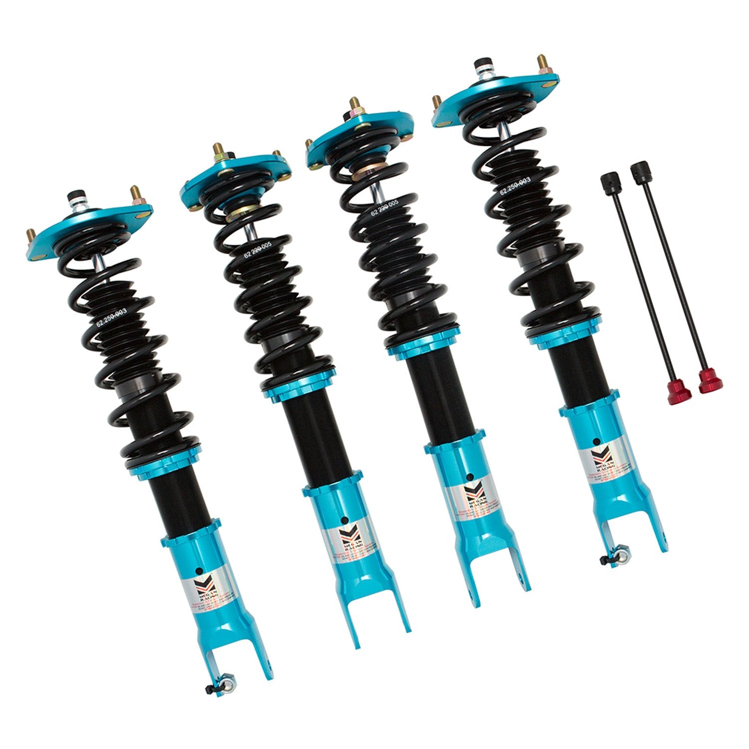 【megane】スイングライン Megan Racing EZ II Coilovers Mazda Miata MX5 ND (2016-2025) 15 Way Adj