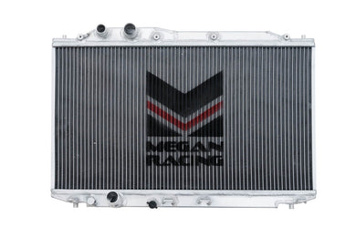159.95 Megan Racing Radiator Honda Civic & Civic Si (06-11) Dual / 2 Row Aluminum - Redline360