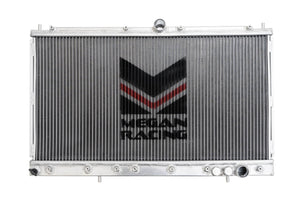 139.95 Megan Racing Radiator Mitsubishi 3000GT VR4 (1991-1999) Dual 2 Row Aluminum - Redline360