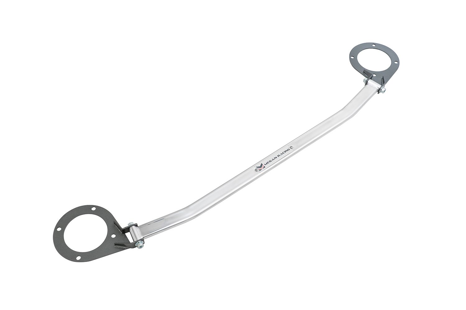 thumbnail image 2 of Megan Racing Front Upper Strut Bar For Mazda RX-8 (2004–2011) – Aluminum, Polished, 13B Renesis 2 of 5