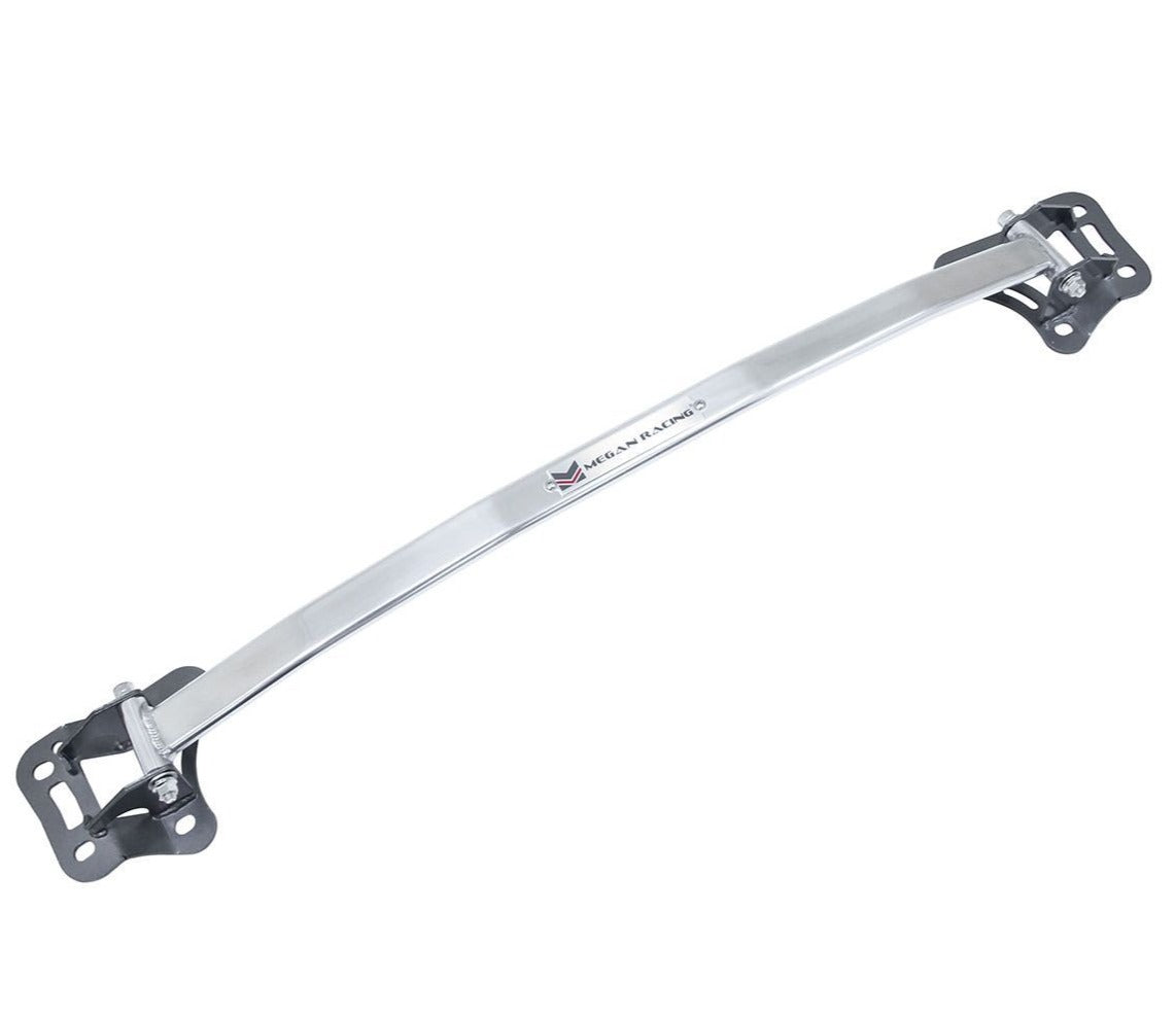 Megan Racing Strut Bar Nissan 350Z (0308) Front Race Spec Polishe