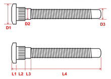 Load image into Gallery viewer, Megan Racing Extended Wheel Studs Acura Integra (90-01) Full Set of 16 or 20 Alternate Image