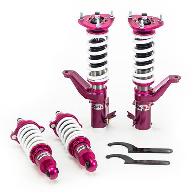 675.00 Godspeed MonoSS Coilovers Acura RSX & Civic Si EP3 (02-06) Civic (01-05) w/ Front Camber Plates - Redline360