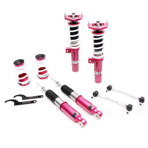 675.00 Godspeed MonoSS Coilovers VW Golf GTI MK5 MK6 [54.5MM Axle Clamp] (06-14) w/ Front Camber Plates - Redline360