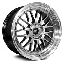 Load image into Gallery viewer, MST LeMan Wheels (19x9.5 5x114.3 / 5x120 +35 Offset) Hyper Black w/Machined Lip - 5x114.3 Alternate Image