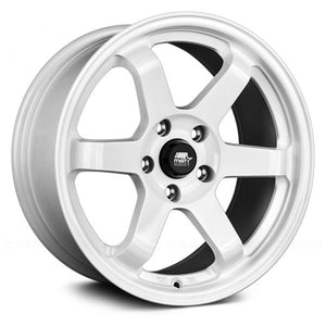 211.00 MST MT01 Wheels (18x9.5 5x114.3 / 5x100) +35 Offset - White/Black/Bronze - Redline360