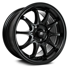 Load image into Gallery viewer, 127.25 MST MT04 Wheels (15X7.0 4X100 +35 Offset) Matte Black - Redline360 Alternate Image