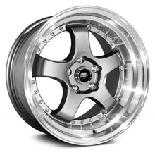 Load image into Gallery viewer, 185.50 MST MT07 Wheels (17x9.0 5x114.3 +20 Offset) Black / Gunmetal / Silver / White - Redline360 Alternate Image