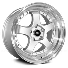 Load image into Gallery viewer, 185.50 MST MT07 Wheels (17x9.0 5x114.3 +20 Offset) Black / Gunmetal / Silver / White - Redline360 Alternate Image