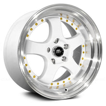 Load image into Gallery viewer, 185.50 MST MT07 Wheels (17x9.0 5x114.3 +20 Offset) Black / Gunmetal / Silver / White - Redline360 Alternate Image