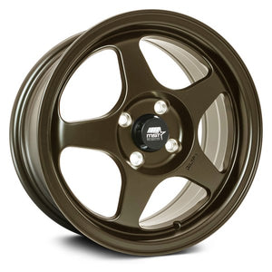 164.95 MST MT29 Wheels (15x6.5 4x100 +35 Offset) Matte Black / Matte Bronze / Machined - Redline360