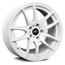 Load image into Gallery viewer, MST MT30 Wheels (17x9.0 5x114.3 +30 Offset) Matte Black or Full Glossy White Finish - Full Glossy White Alternate Image