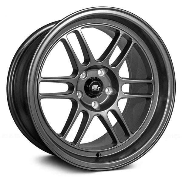 MST Suzuka Wheels (18x8.5 5x108 / 5x114.3 +35 Offset) Matte Gunmetal 1