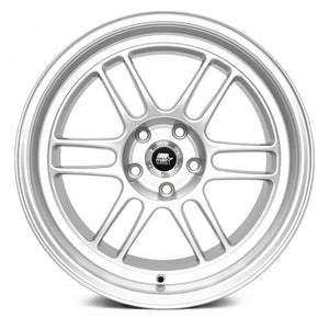 248.95 MST Suzuka Wheels (17x9.5 5x114.3 +20 Offset) Space Silver / Candy Gold Pearl / Matte Black / Matte Gunmetal - Redline360